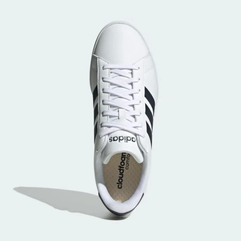 Adidas NWT Grand Court 2.0 shoes white & black men’s 9.5